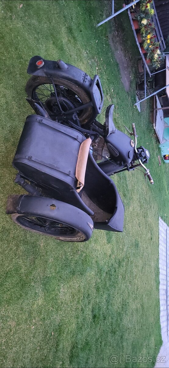 Dkw nz 500 Sidecar gelande stoye - 4