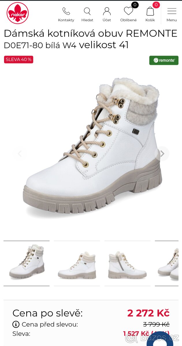 Zimní boty Remonte vel. 41 - 4