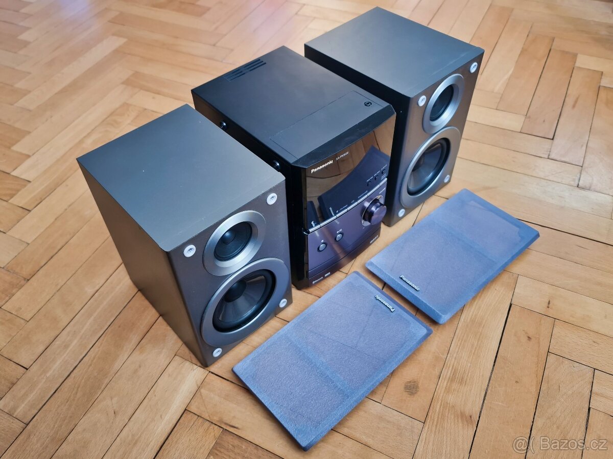 Panasonic SC-PM600, BT, USB, MP3 ve stavu nového + 15 CD - 4