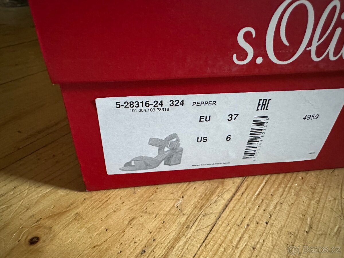 Sandále na podpatku - 4