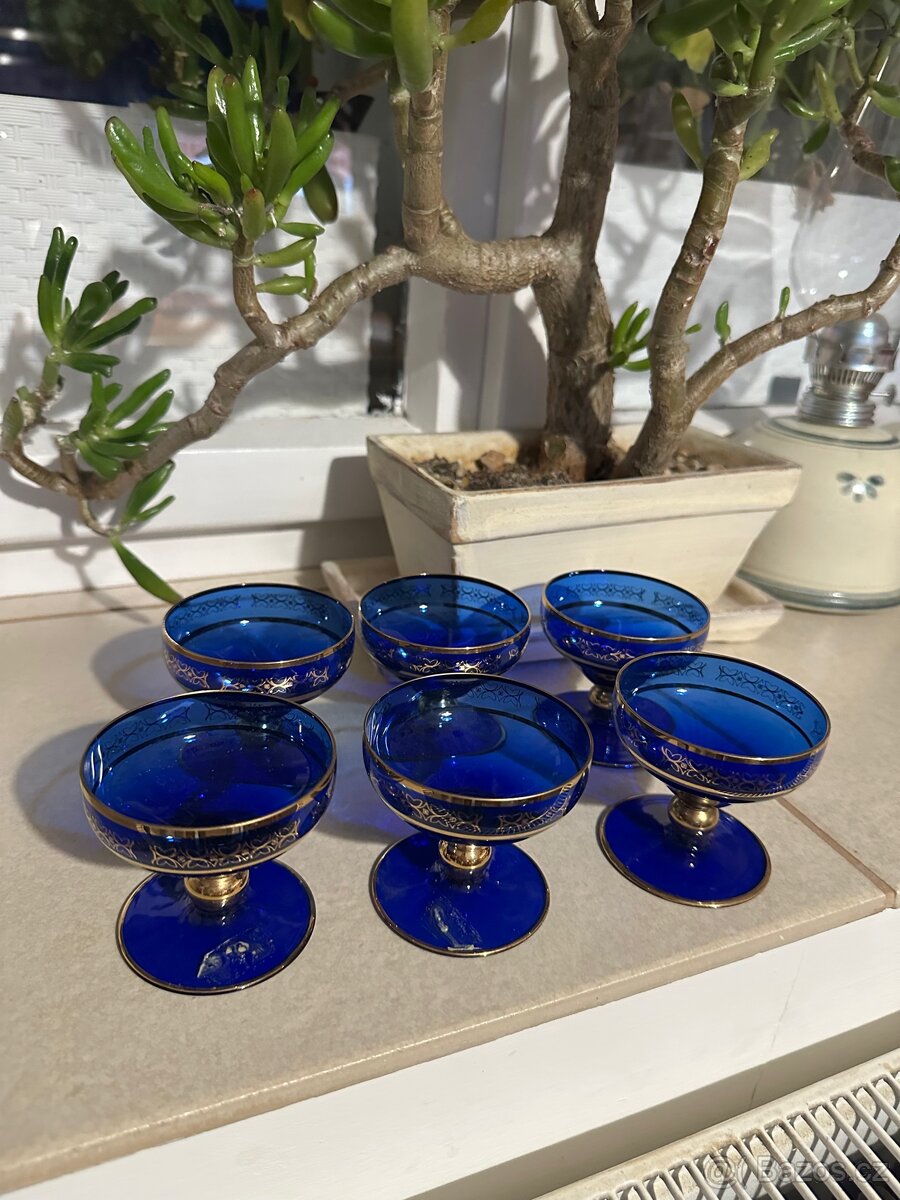 cordialky - koňakové skleničky - 4