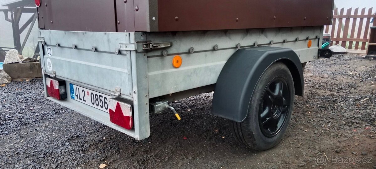 Přívěsný vozík Kobras s nástavbou - 4