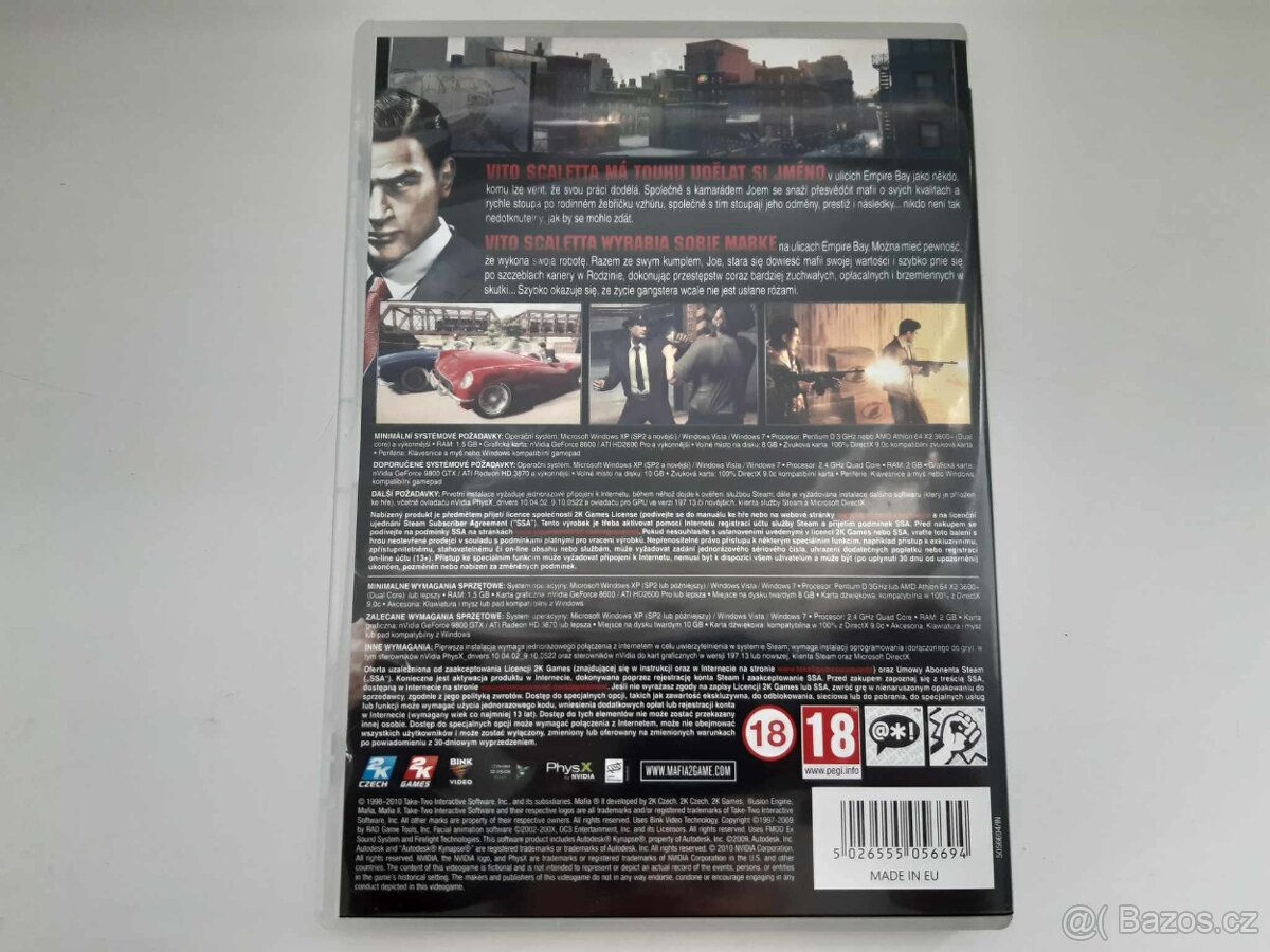 PC hra Mafia II CZ - 4