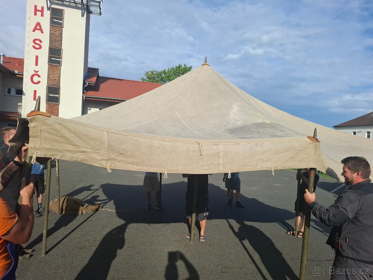Vojenský stan 5x5 m - 4