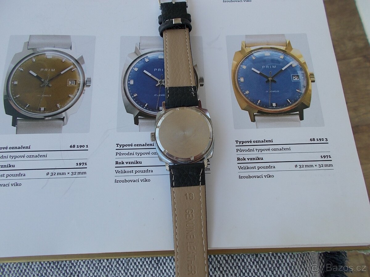 rare typ funkcni hodinky prim polstarek rok 1971 funkcni - 4
