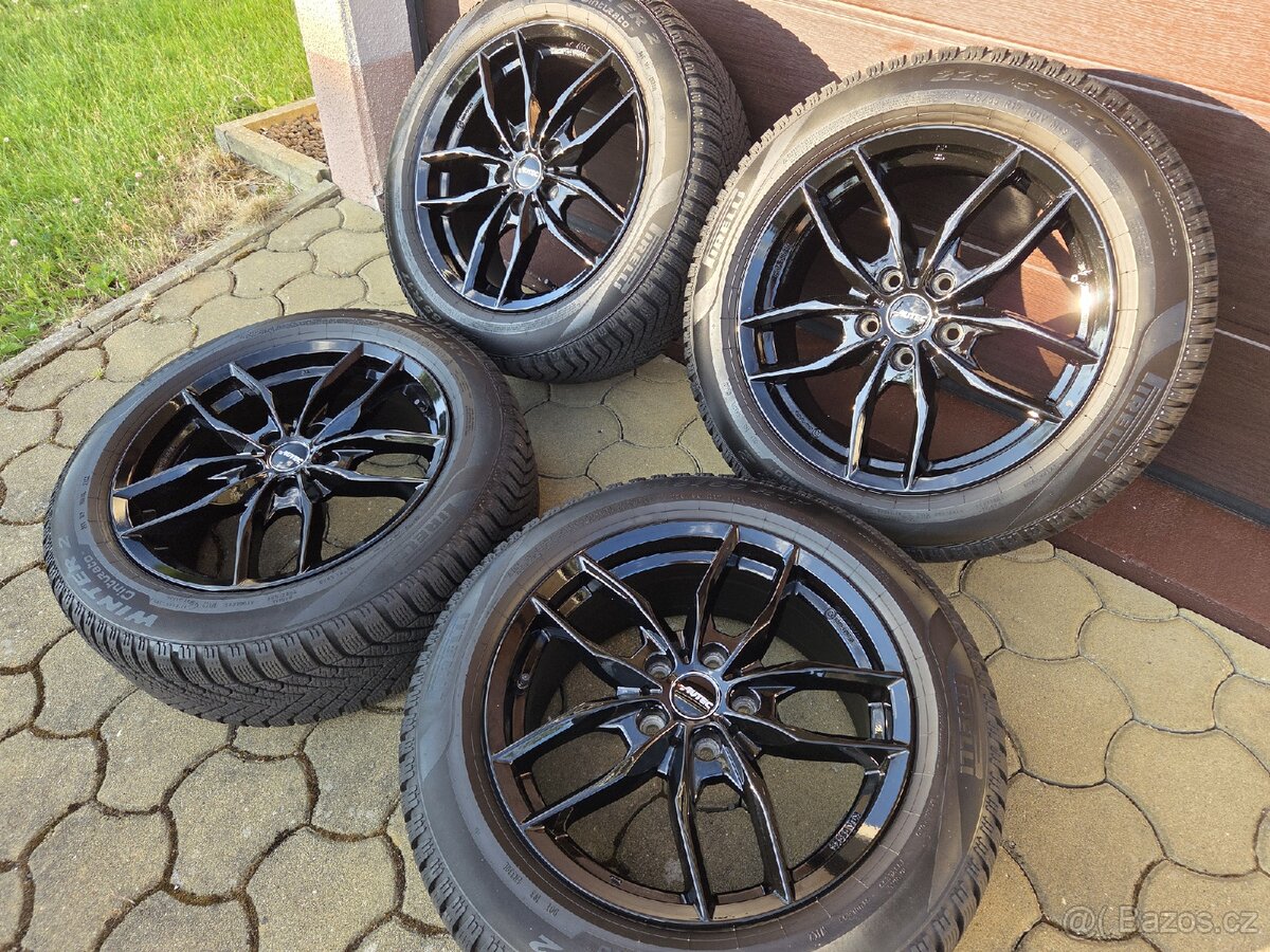 Pěkná zimní sada BMW X1 F48 17" 5x112 pneu 225/55/17 VITO - 4