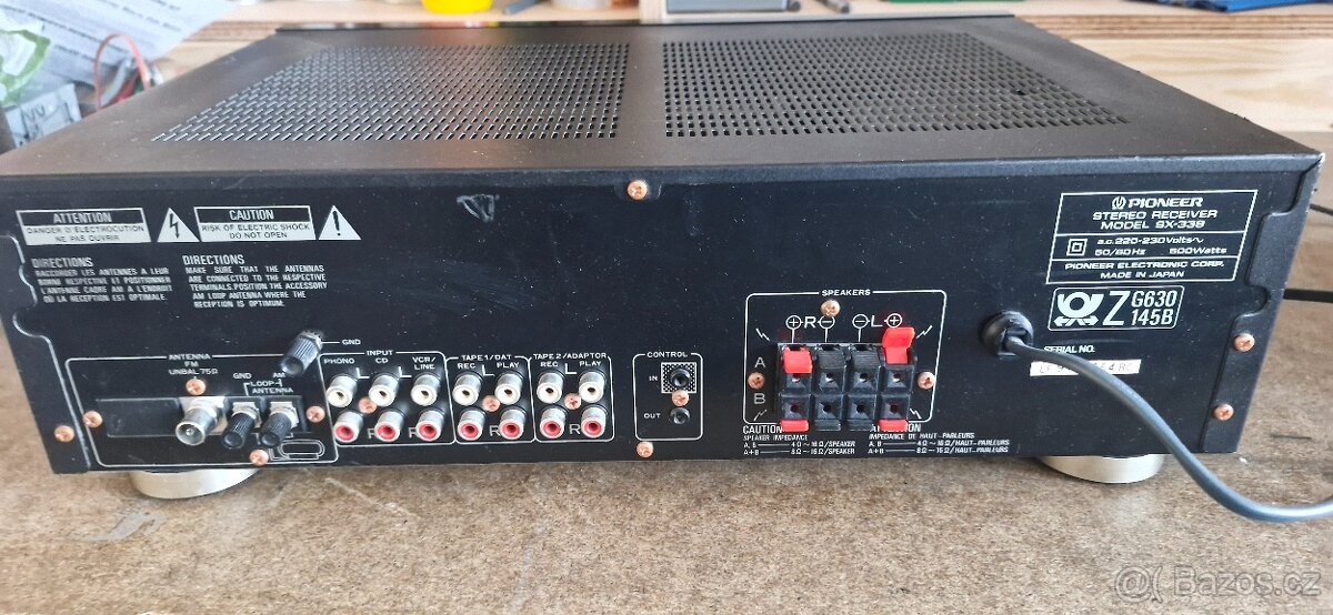 Pioneer SX-339 – stereo receiver - 4