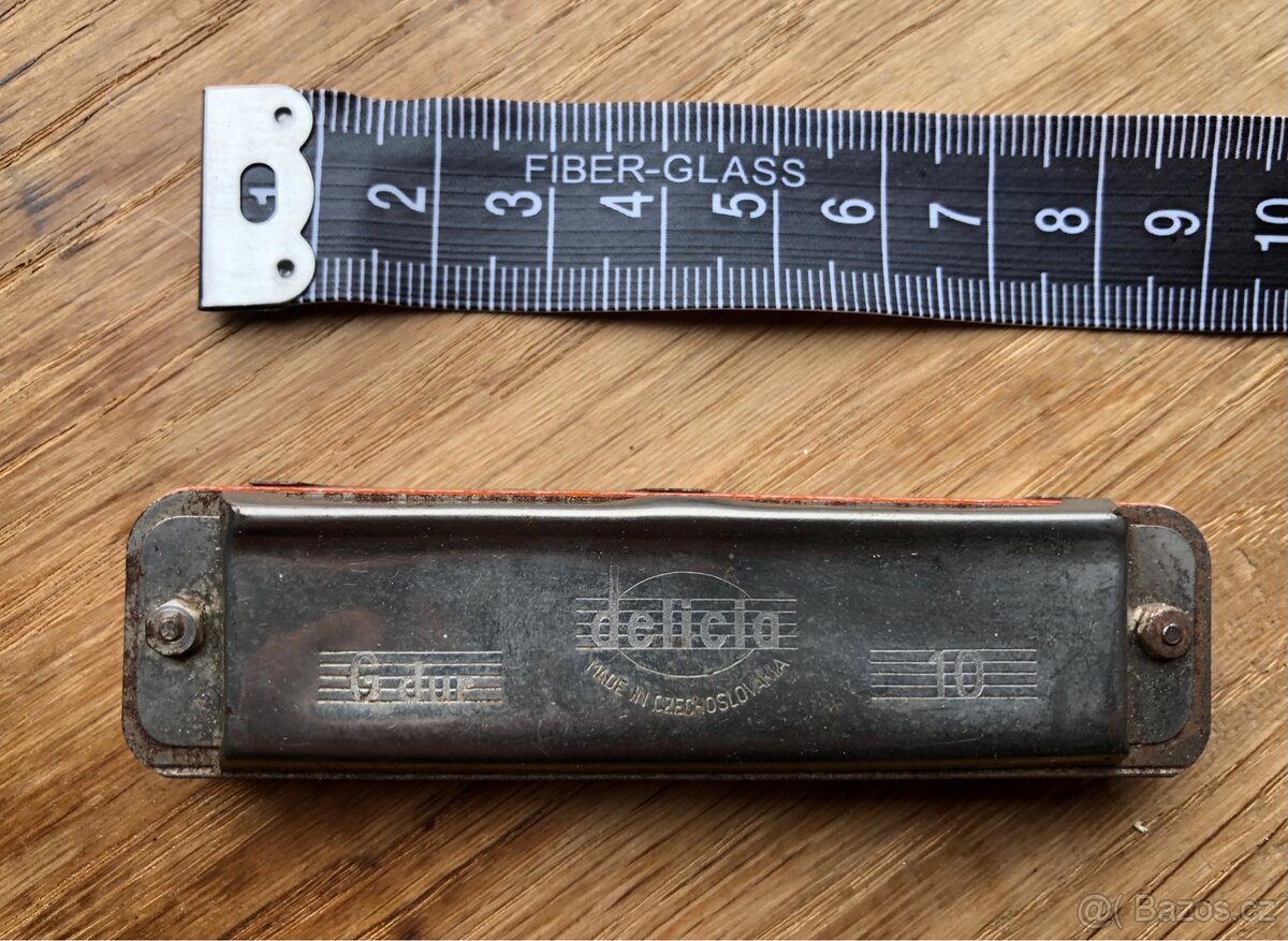 Foukací harmonika malá / standardní - 4