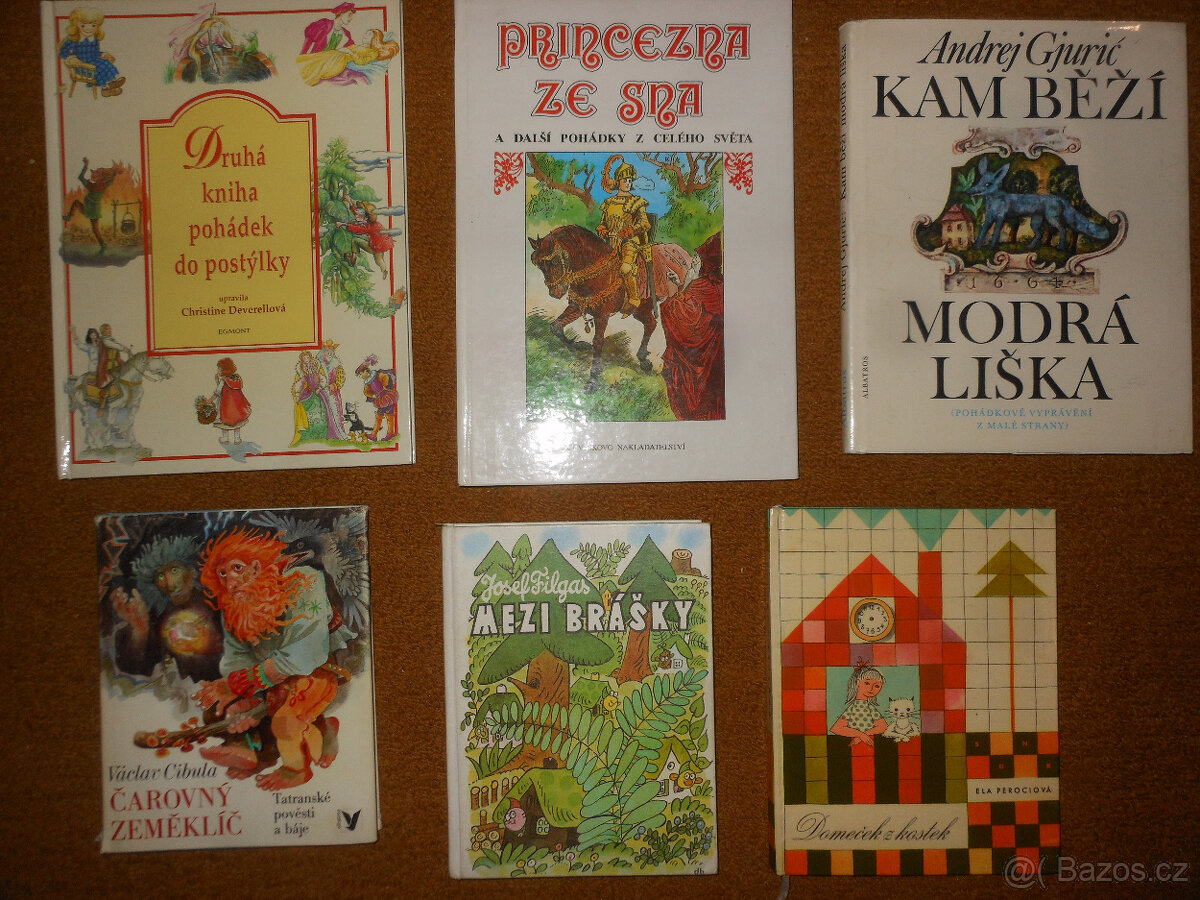 Knihy - pohádky, říkadla, Disney - 4