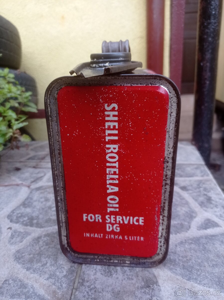 Kanystr Shell rotella oil 5l - 4