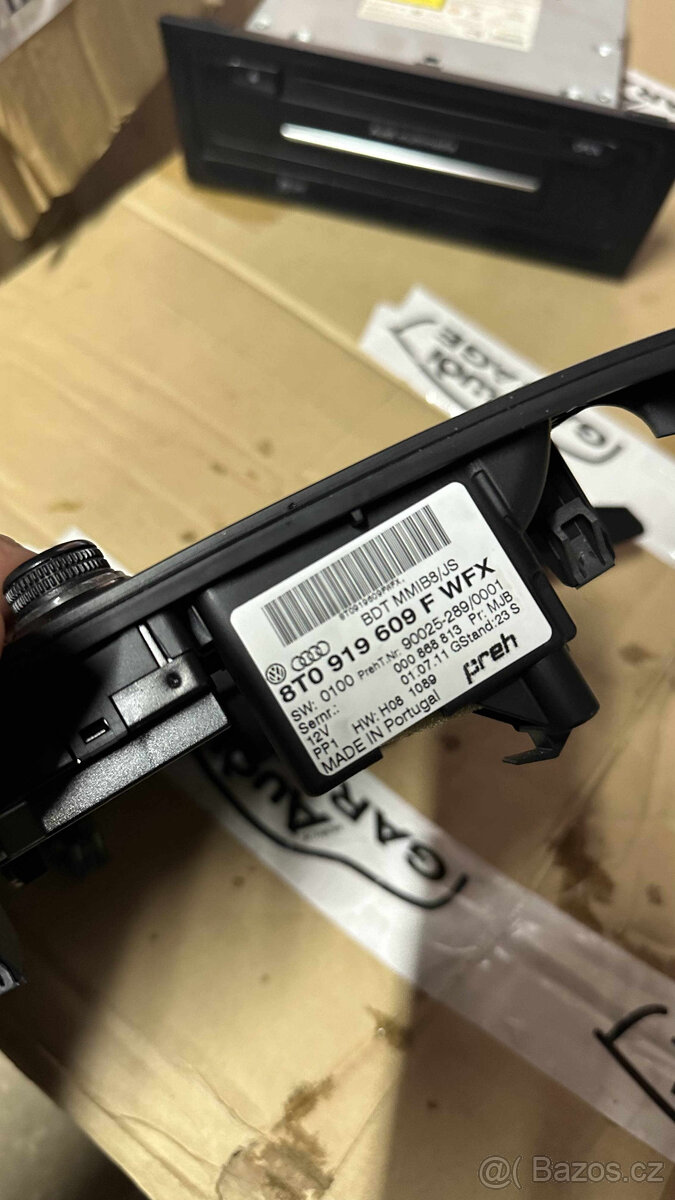 8T0 919 611 / 609 – originální ovládací panely MMI Audi A4 A - 4