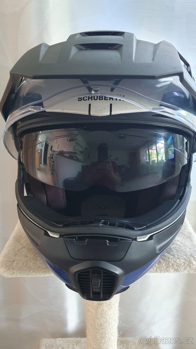 Nabízím super vyklápěcí helmu Schuberth E1 Endurance - 4
