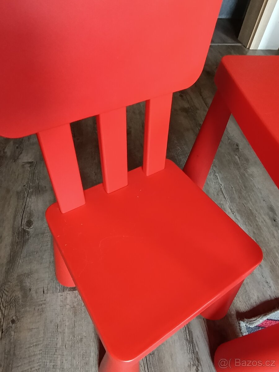 Dětský stůl a židle IKEA Mammut - 4