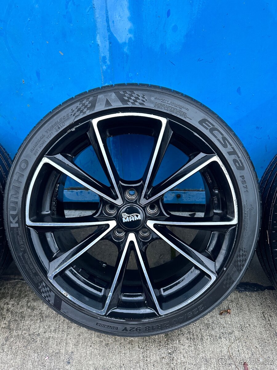 Alu kola MAM 5x112 r18 - 4