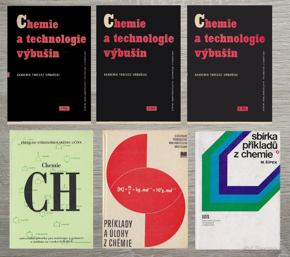 Knihy a učebnice z chemie - 4