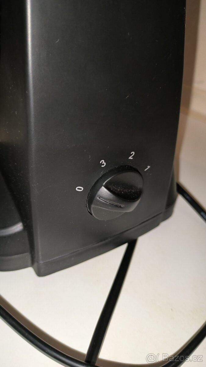 Ventilátor - Větrák černý - 4