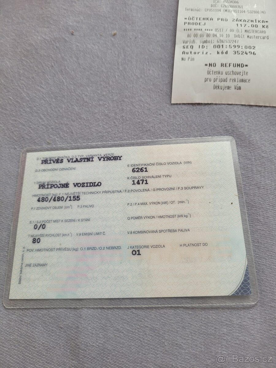 Přívěs/vozík - 4