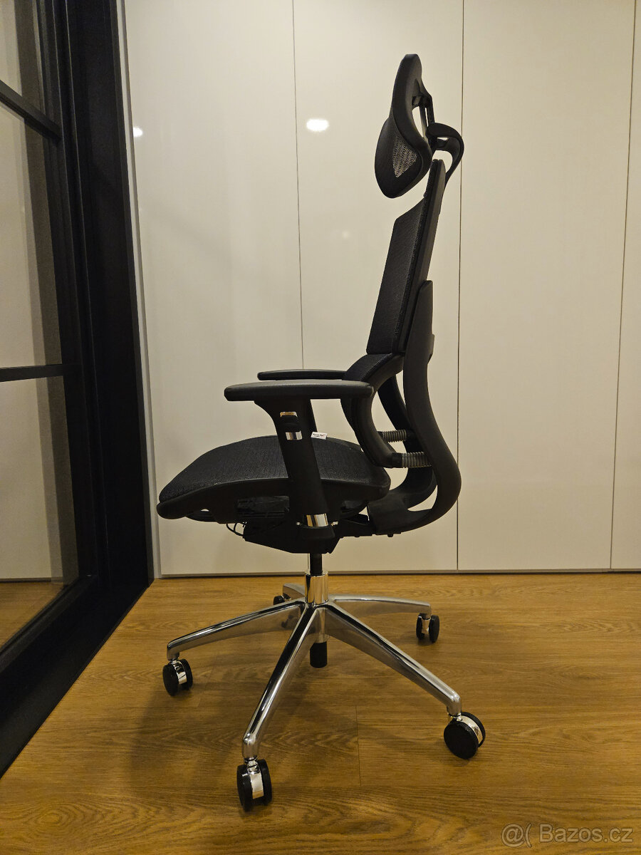 kancelářská židle MERCURY TAURUS JNS-426A, černá W-11 - 4