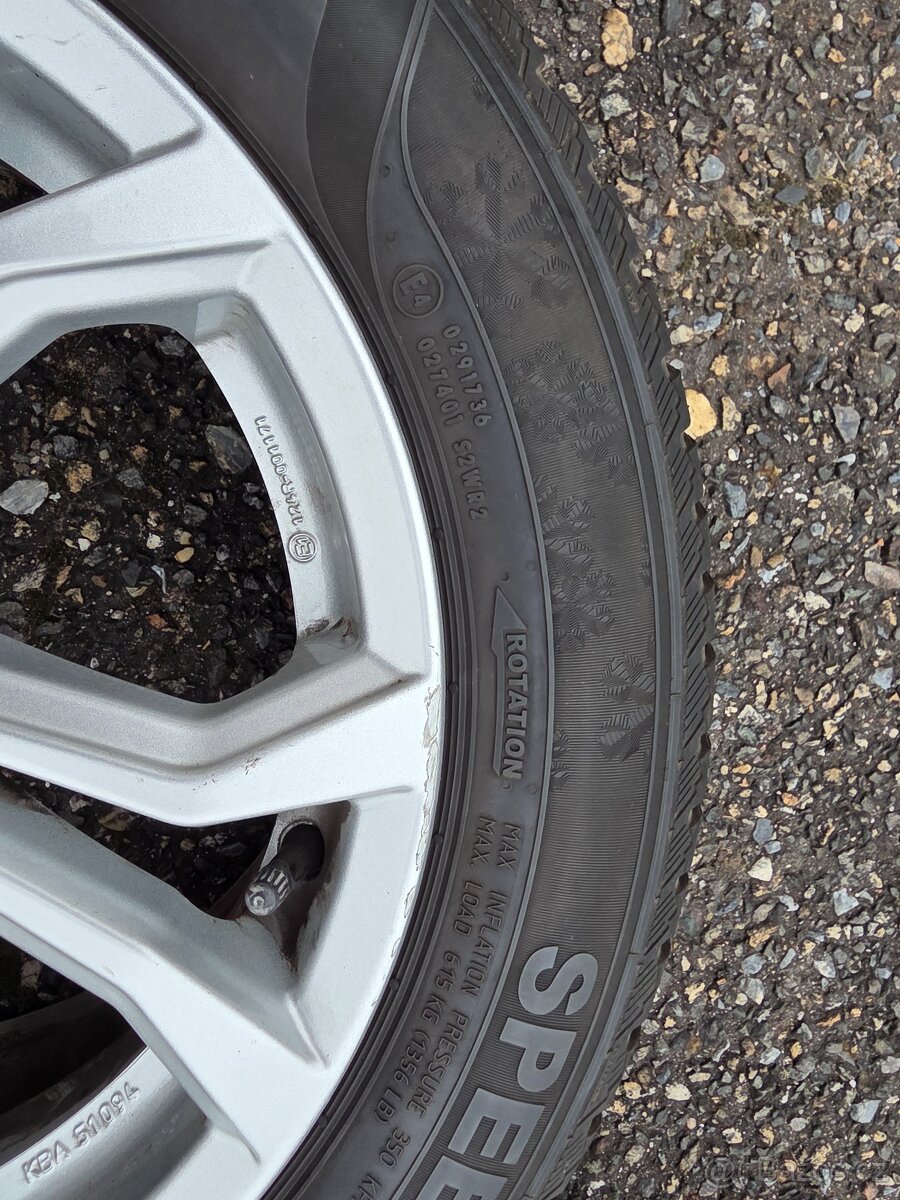 Brock Renault RE2 6.5x16 5x114.3 ET 41 + Semperit pneu - 4