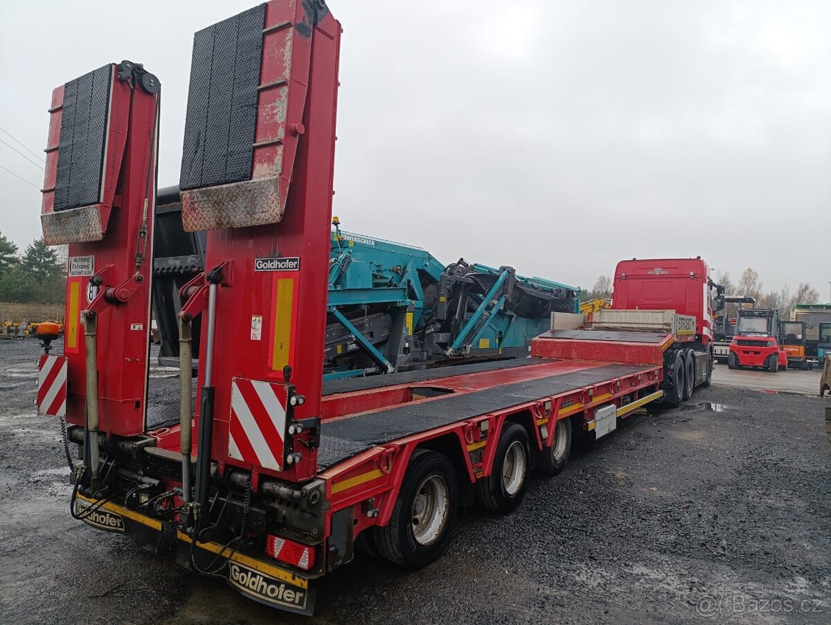 Tahač návěsů SCANIA R580 A64NA, plus návěs Goldhofer STZ-L - 4