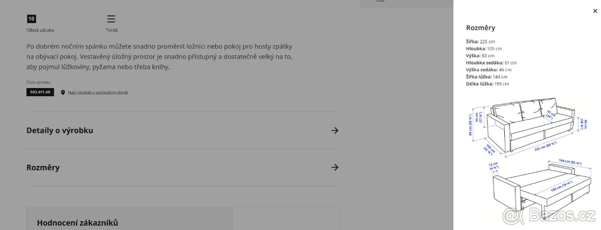 sedací souprava FRIHETEN - 4