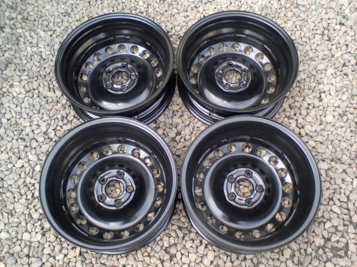 15 plechové disky Škoda Fabia IV,VW Polo,Seat Ibiza,Audi A1 - 4
