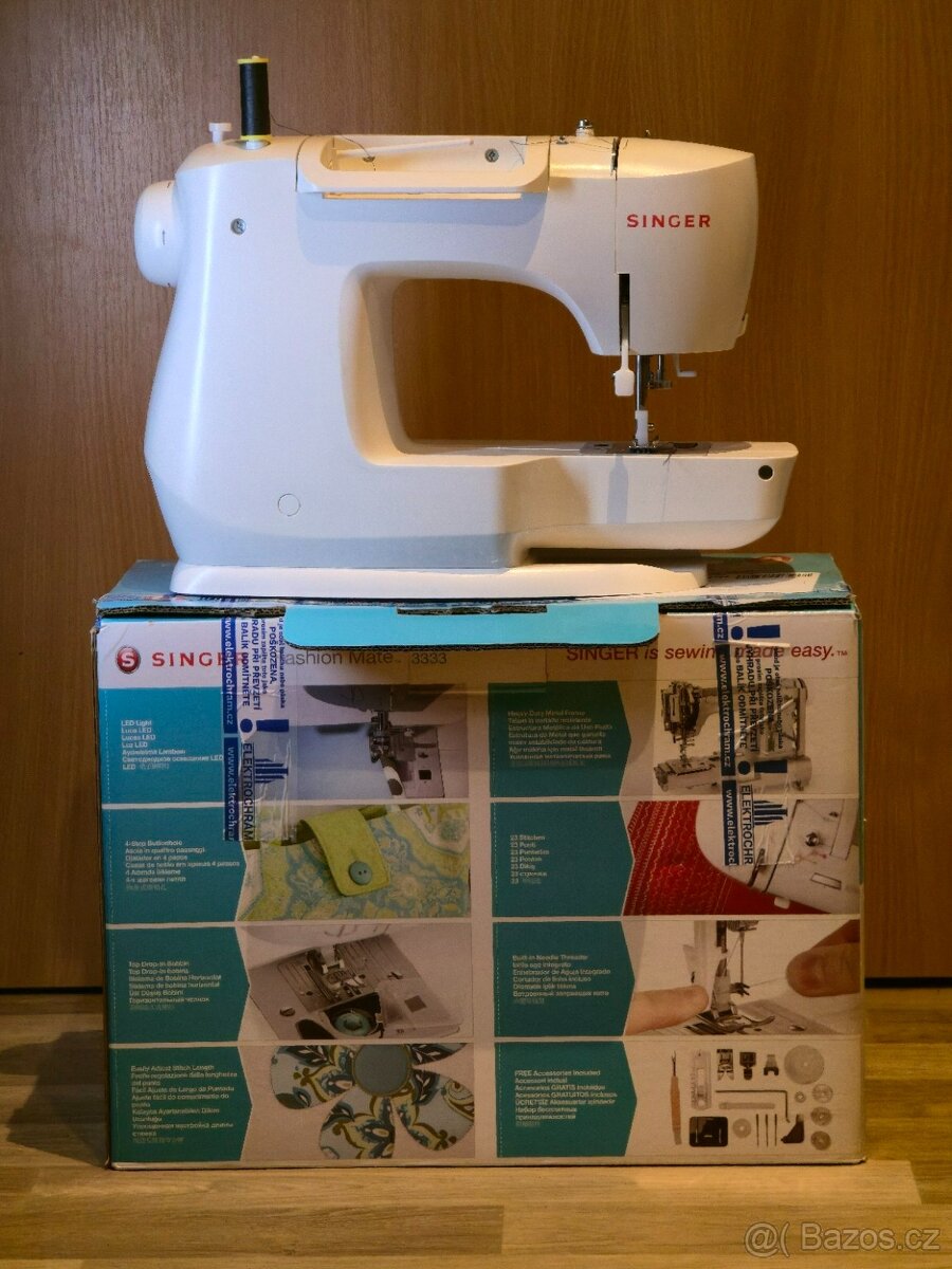 Šicí stroj SINGER Fashion Mate 3333+příslušenství - 4