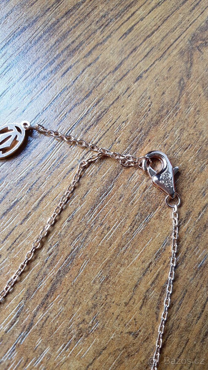 Náramek Cartier 2 propletené kroužky - 4