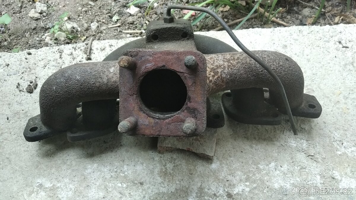 Výfukové a sací potrubí na škoda veterán - 4