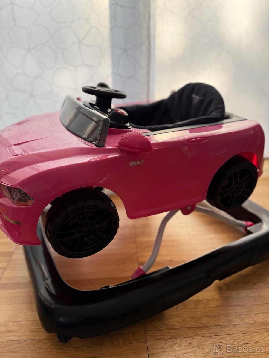 Choditko 3v1 Ford - růžové - 4