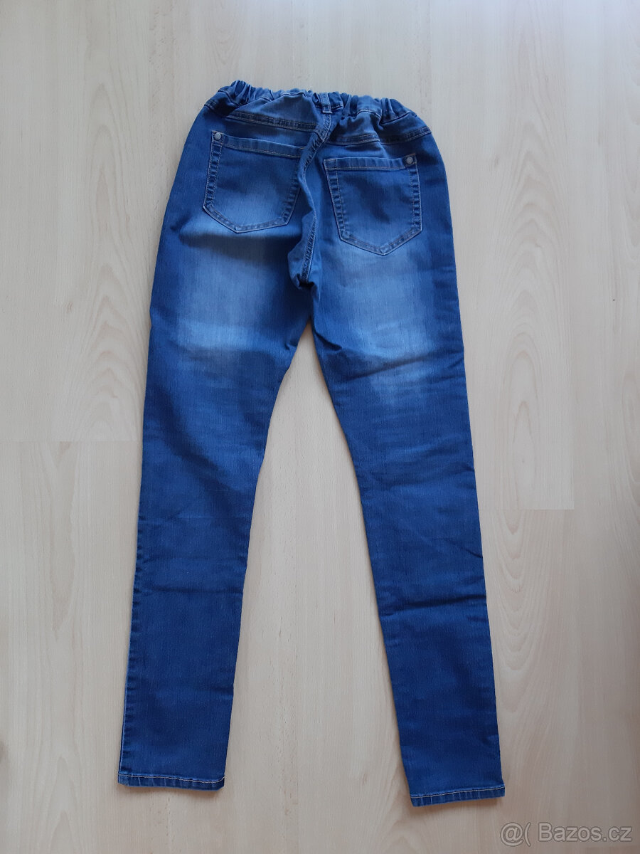 Dívčí džíny vel. 152 - 4