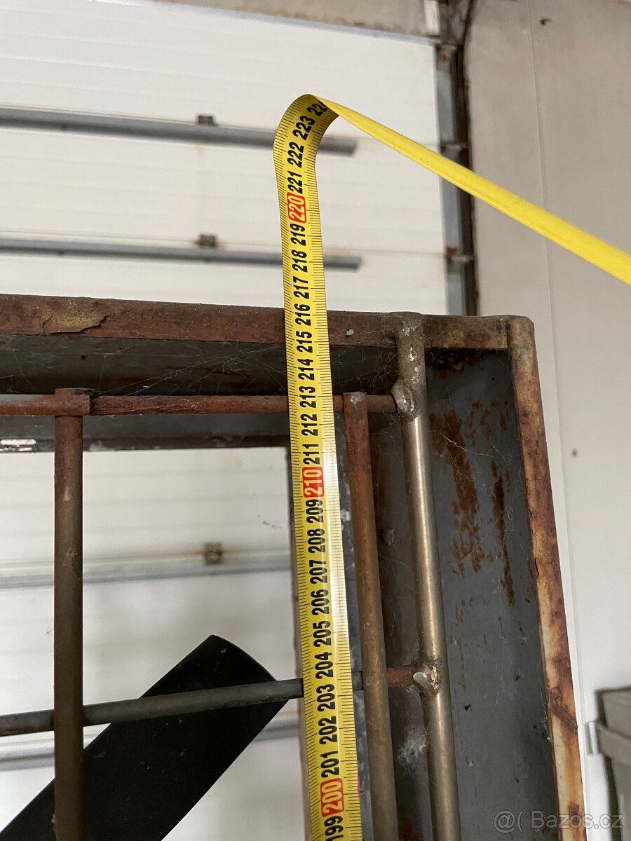 Pojízdný ventilátor, větrák - motor 1,5kW - 4