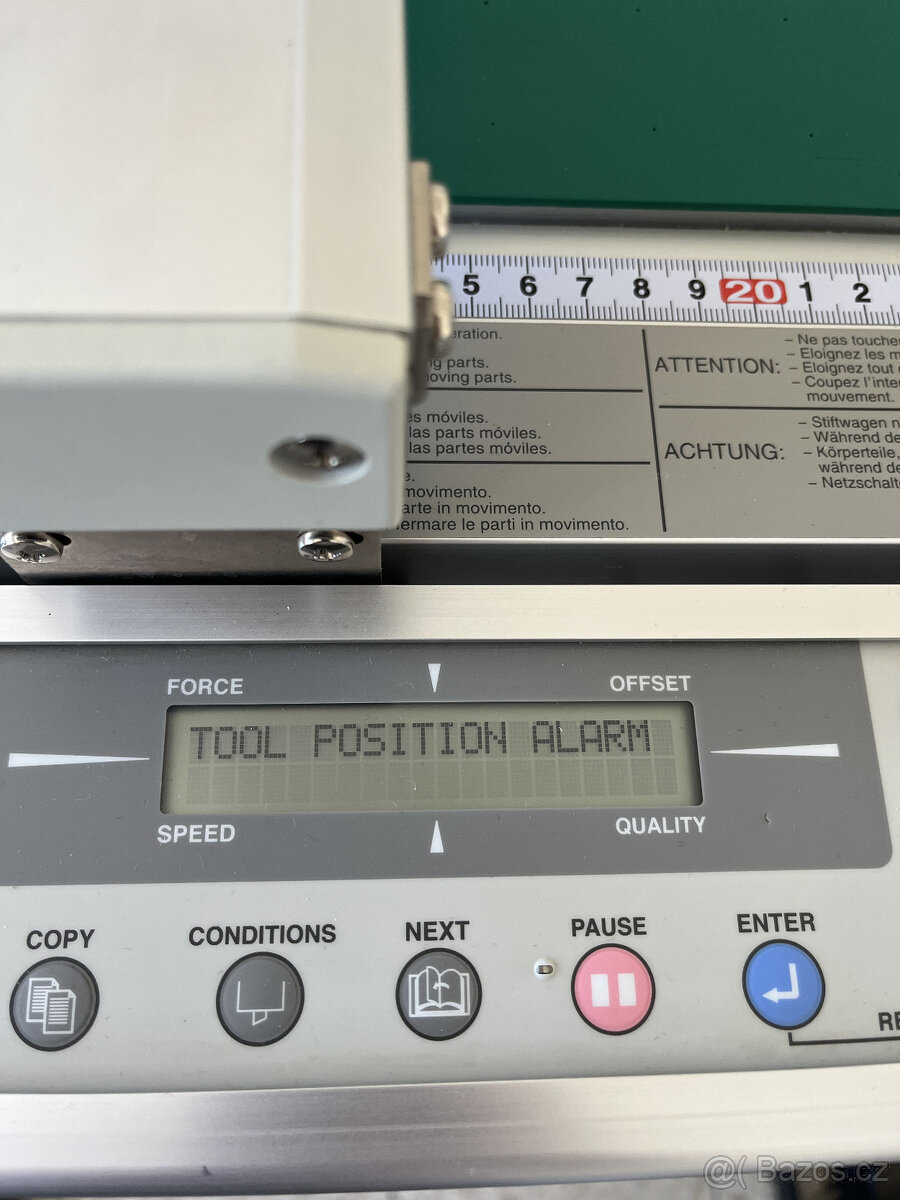 Prodám řezací plotr Graphtec FC 2250-180 nefunkční - 4