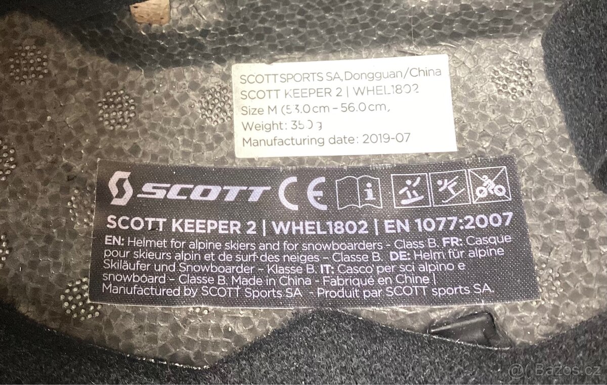 Dětská lyžařská přilba Scott - 4