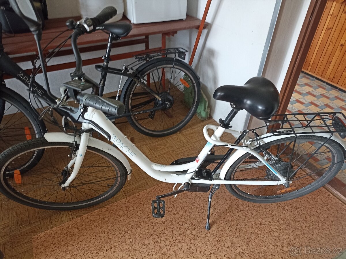 Elektro kolo APACHE černé a bílé - 4
