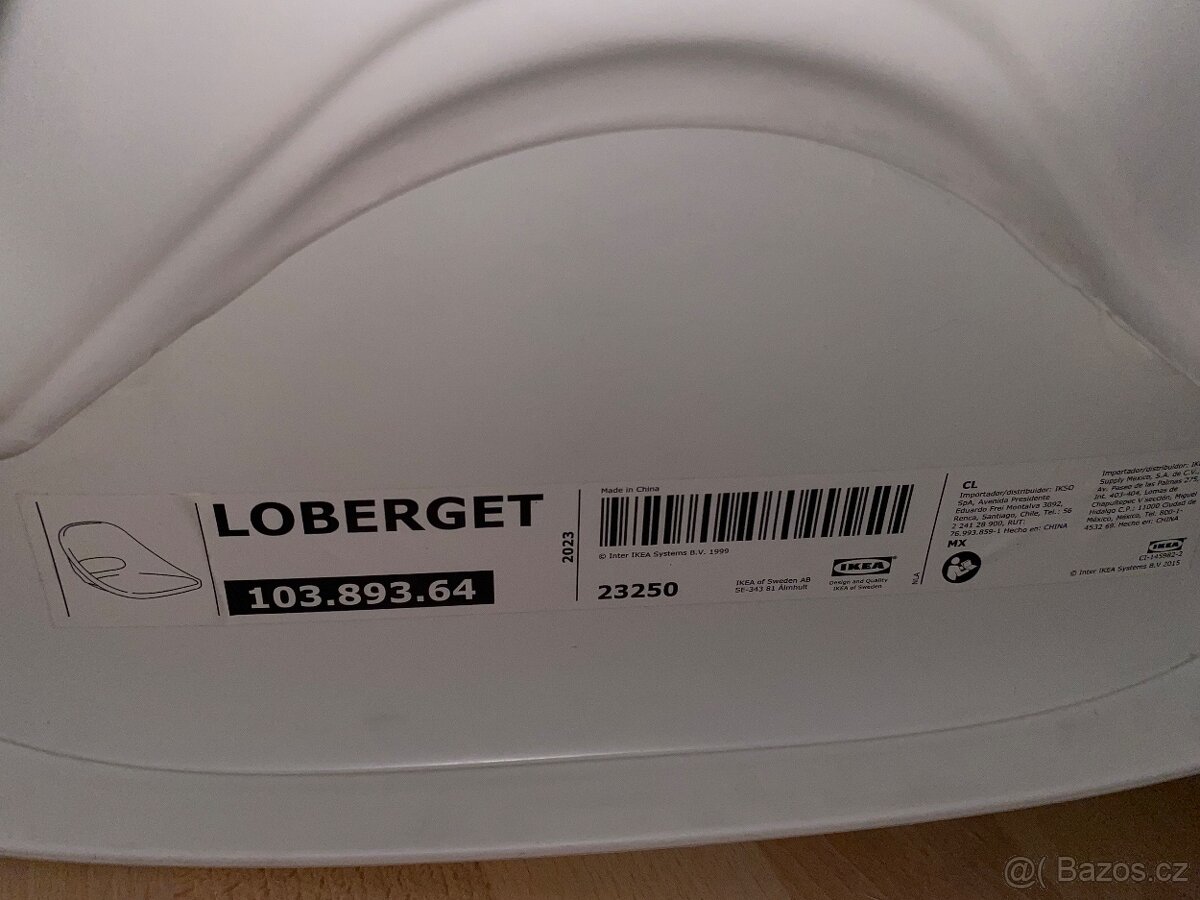 Ikea bílá židle - 4