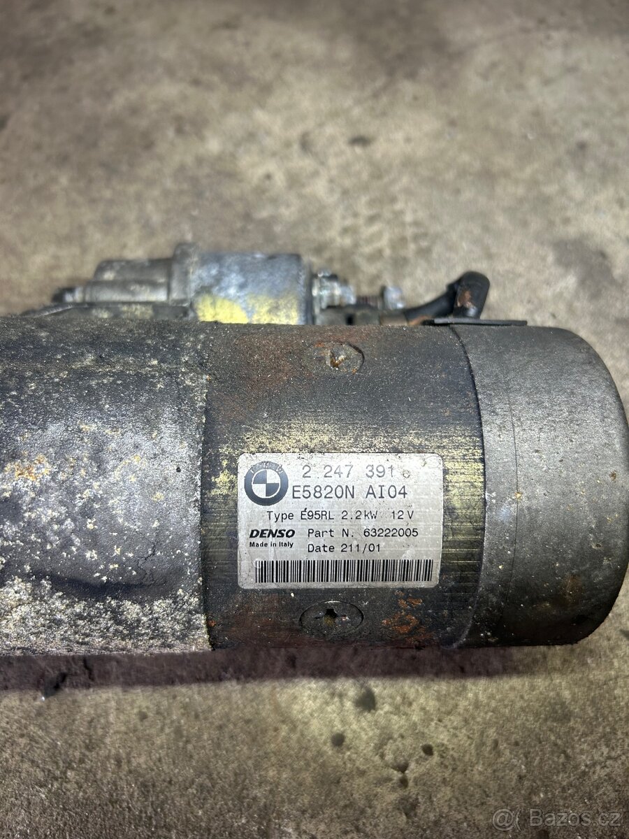 Bmw e39 530d - startér m57 - 4