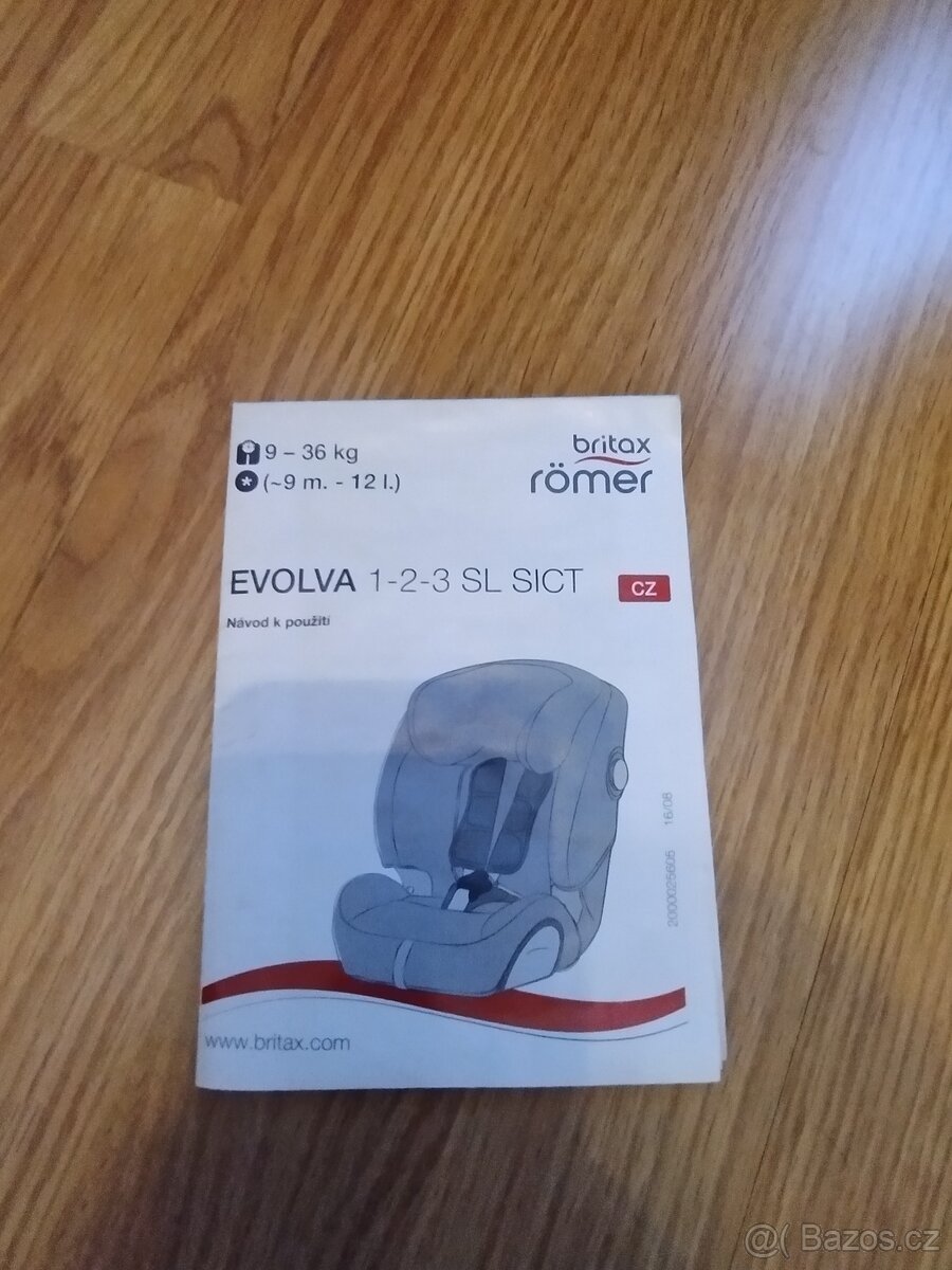 Autosedačka Britax Römer EVOLVA 123 SL SICT - 4