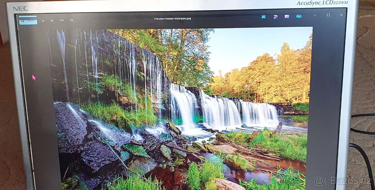 LCD Monitor NEC AccuSync 22" s reproduktory - 4