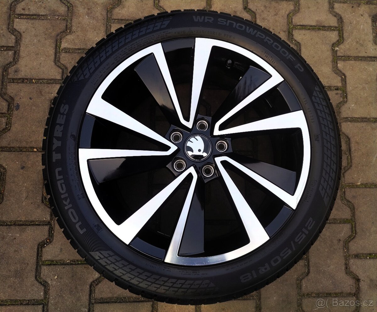 Alu kola originál Volkswagen T-Roc, Škoda Karoq 5x112 R18 - 4