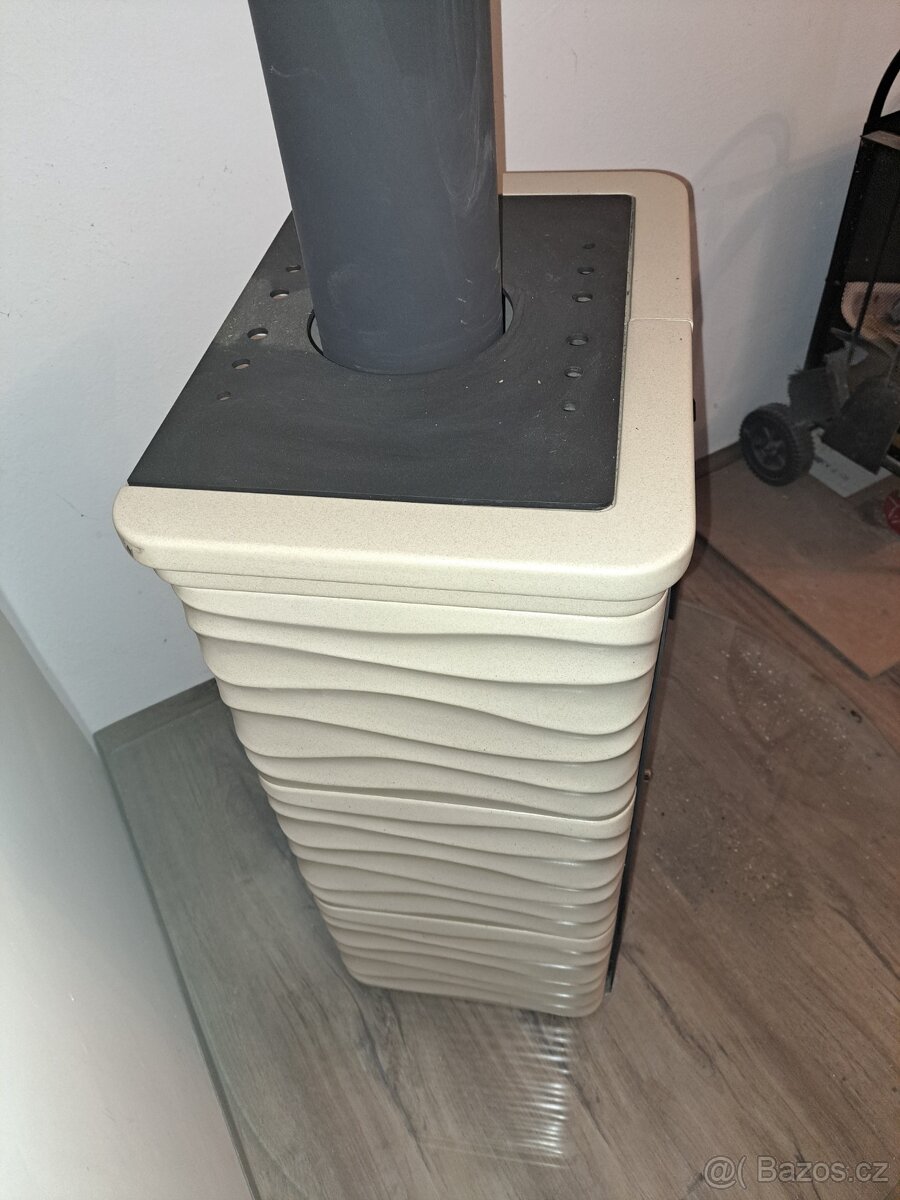 Kachlová krbová kamna s příslušenstvím - 4