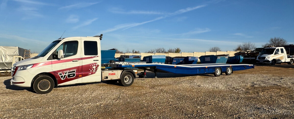 Mercedes-Benz Sprinter ťahač s návesom -na prepravu vozidiel - 4