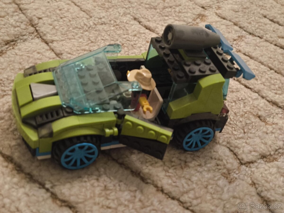 hračky, puzzle, knížky, lego auta - 4