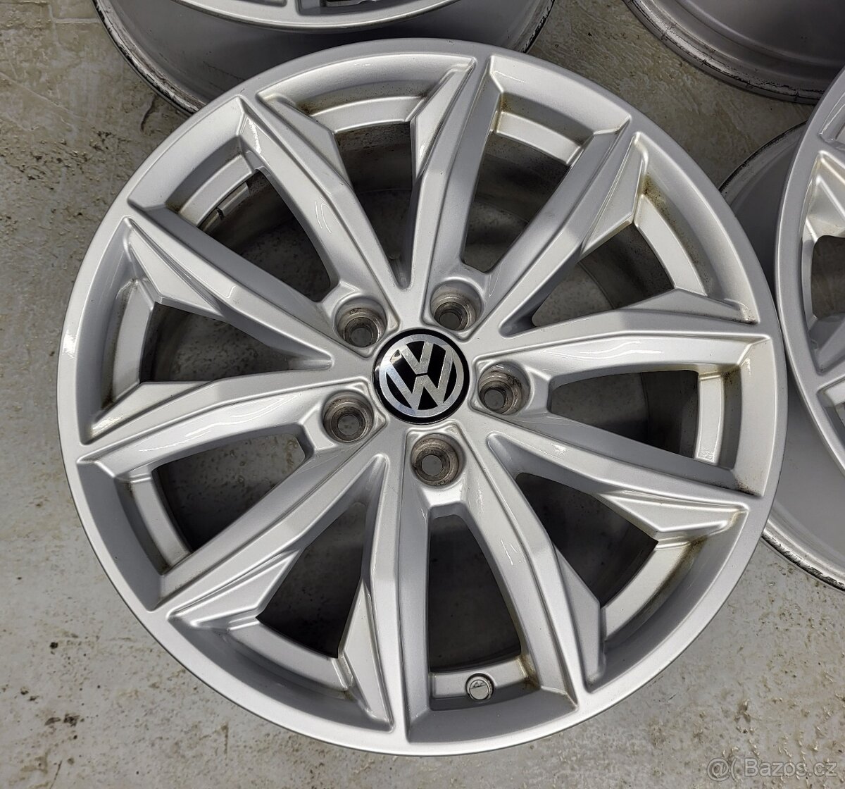 Originál 17" Audi Q5 5x112 VW Škoda - 4