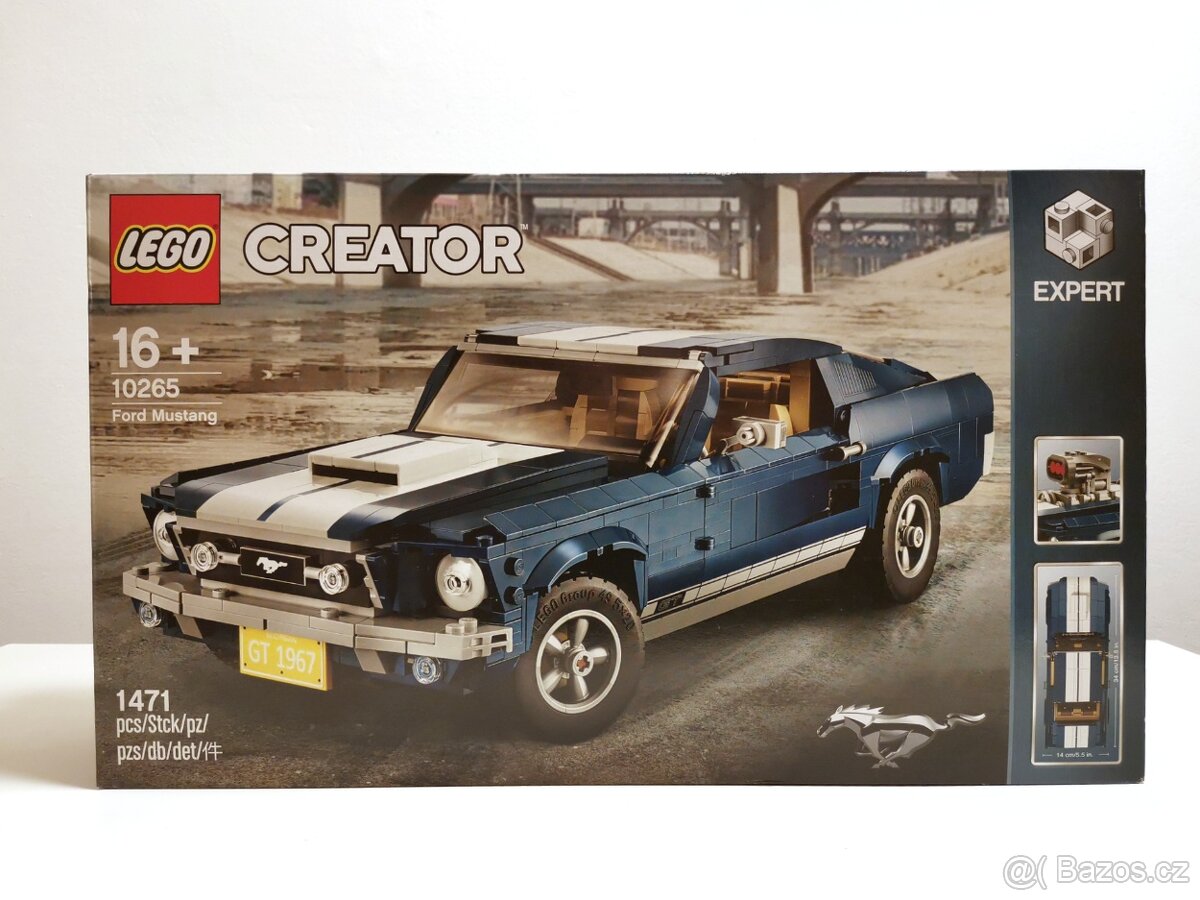 Lego Technic a Creator - 42083, 42100, 42107, 42114 - 4