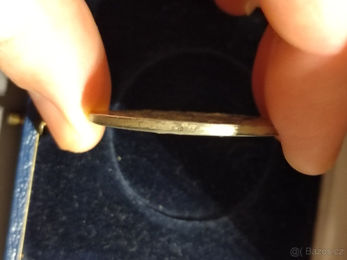 AG, medaile Masaryk 40mm. - 4