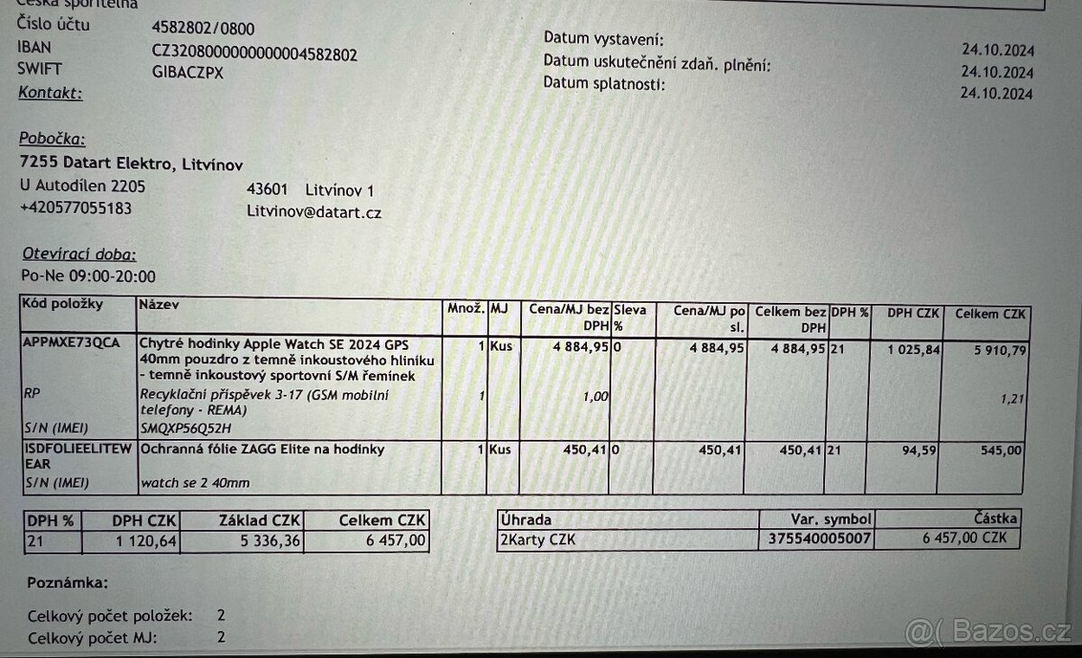 Apple Watch SE (2024) 40mm - 4