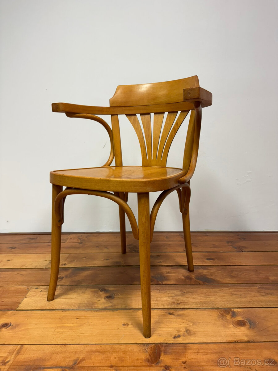 Oblíbená křesla TON č.25 (větší model) 7 kusů - 4