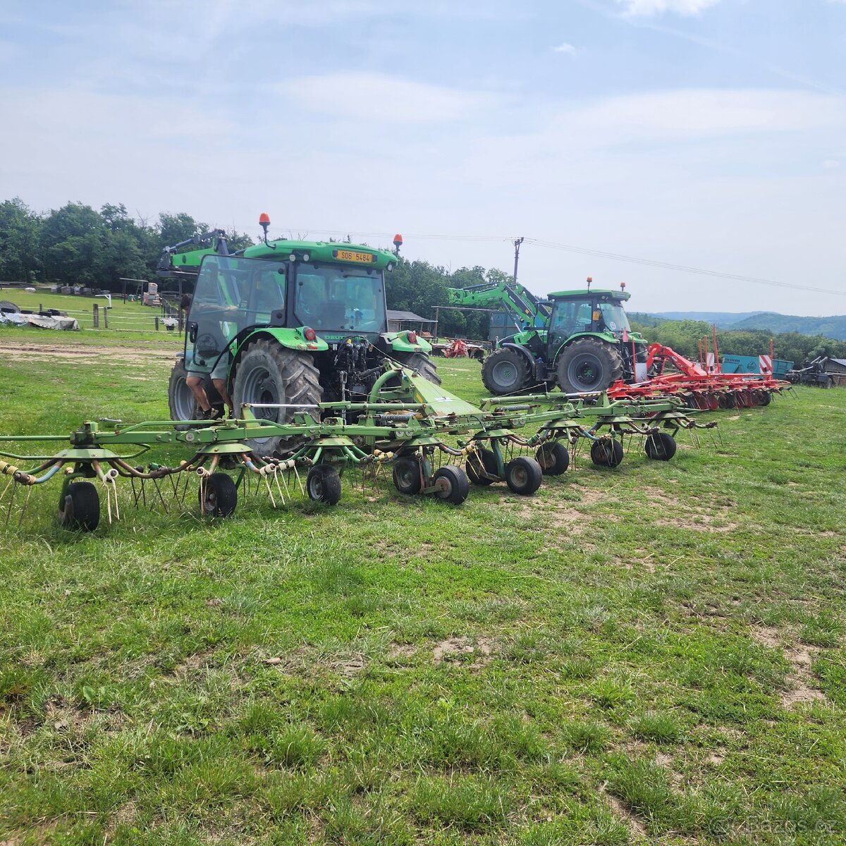 Obraceč sena Krone 8,5 - 4