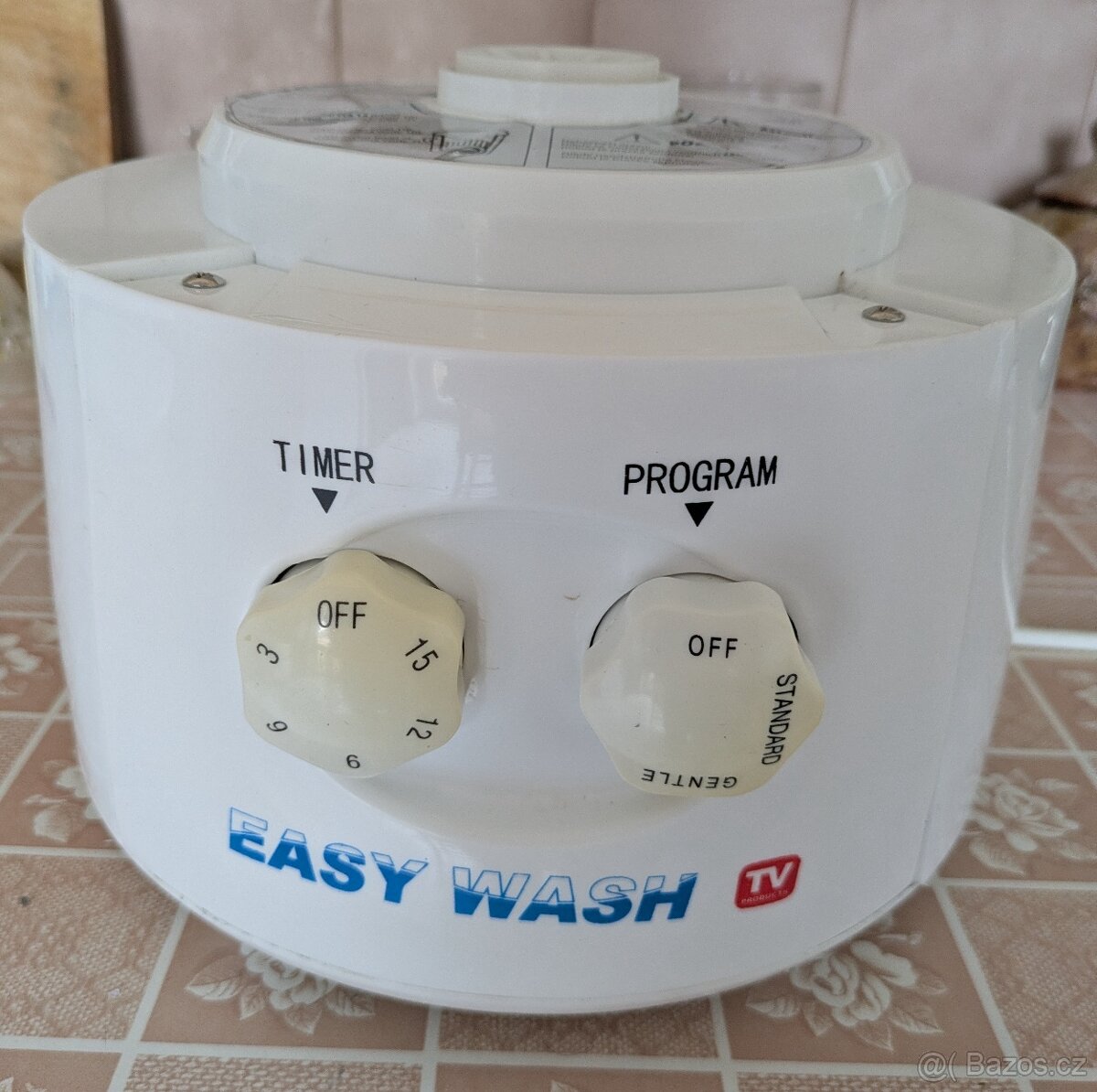 Přenosná elektická mini pračka Easy Wash - 4